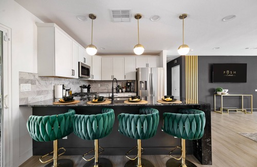 New Papago Parkway House | Celebrate Together w/Speakeasy, Pool & Hot Tub, Games + Bar - Near Old Town
