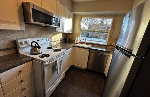 Hough Apartment | Central 2bed/2bath apartment in Vancouver DT with AC - pet friendly