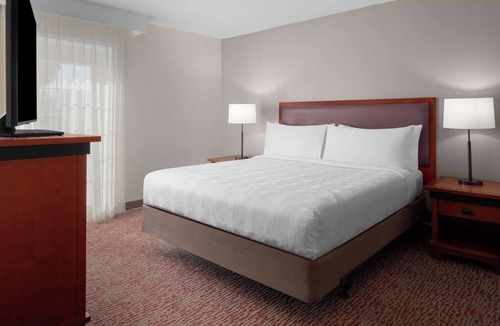 Downtown Hotel | Central Location: 1BR Suite w/ Full Kitchen & Balcony - Complimentary Amenities