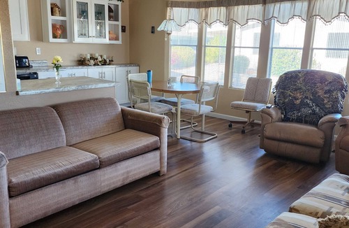 East Mesa House | Charming 2-bedroom 2 bath house with AC in a gated 55 and over community in Mesa