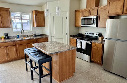 San Luis House | Charming 2-bedroom townhome with WiFi, AC in East San Luis, AZ.