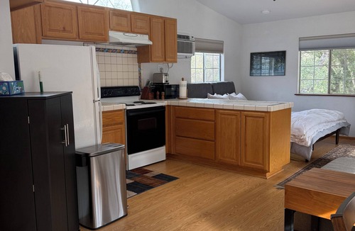 Rackerby Apartment | Charming Gold Country Getaway: Studio Near Historic Towns, Trails, and Swimming