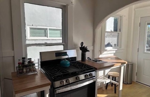 Golden Hill Apartment | Charming Home in Great Location | Backyard + Porch