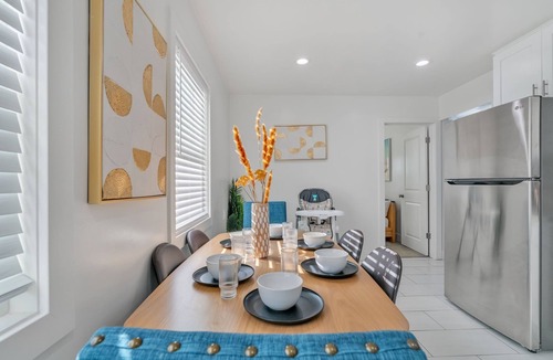 Stockton House | Chic 4BR Rental w/Parking, Games & Fire Pit