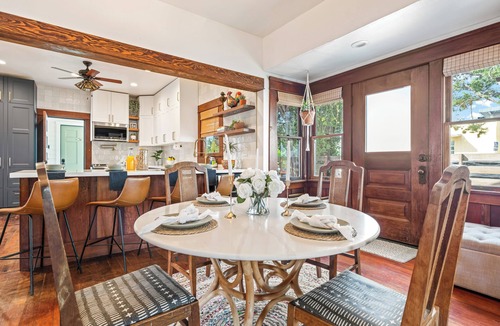 City Heights House | Classic San Diego Home Outdoor Lounge + Vintage Charm | Casa Craftsman