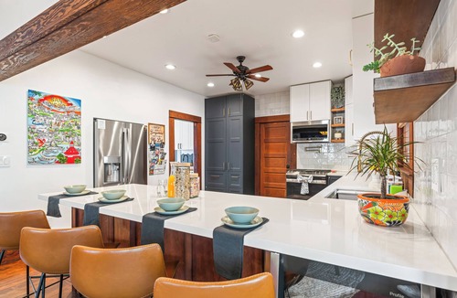 City Heights House | Classic San Diego Home Outdoor Lounge + Vintage Charm | Casa Craftsman