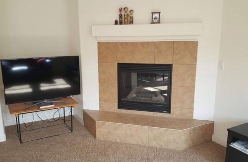 Vacaville House | Comfort and style Full size bedroom.