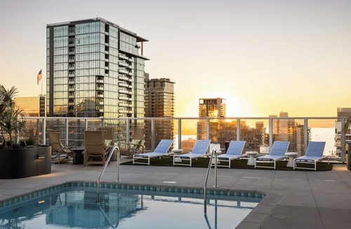 Cortez Hill Apartment | Contemporary Style + Pool + Spa + Gym | Walkable Dining | Ancora by AvantStay