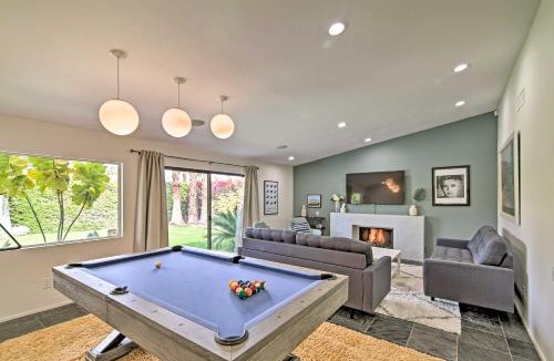 Araby House | Covered Patio, Pool & Games: Home in Palm Springs