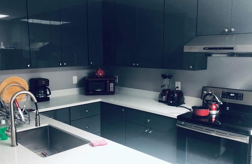 Belmont Apartment | Cozy 1-BR unit, great for working at home & small patio to enjoy your coffee