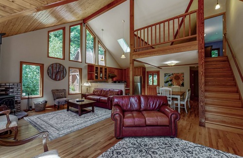 Freshwater Cabin | Cozy Cabin Nestled on 2.5 Acres of Pristine Redwood Forest *Hot Tub *Fire Pit!