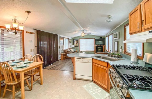 Klamath House | Cozy Cabin with a Private Deck in Klamath, CA