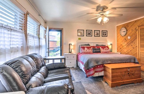 Brian Head Apartment | Cozy Studio w/Fireplace ~ 1 Mi to Ski Resort