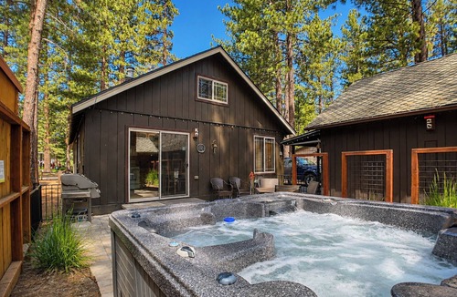Bijou Pines Cabin | Craig's Cozy Cabin: Hot Tub, BBQ, Pets
