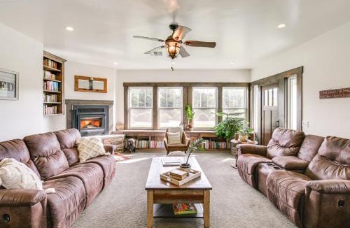 Glenn County House | Deck & Fire Pit! Quiet Home Near Sacramento River