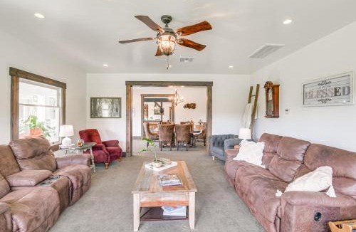 Glenn County House | Deck & Fire Pit! Quiet Home Near Sacramento River