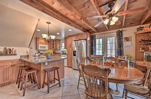 Happy Jack House | Deck + Grill: Secluded Happy Jack Cabin