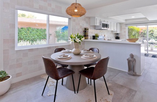 Palm Springs Villa | Desert Retreat Relax, Recharge, Views, Resort Living, Office + Monthly Discount