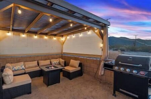 Twentynine Palms House | DesertDreamscape Sauna Cold Plunge SPA 3 min to JT
