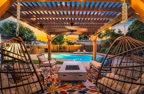 Lake Murray House | Designer Escape with Pool Firepit Game Room BBQ