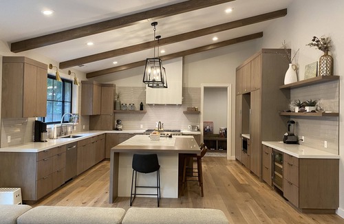 Alamo House | Designer Home with Serene Outdoor Oasis; incl pool, spa, sport-court, & fire pit