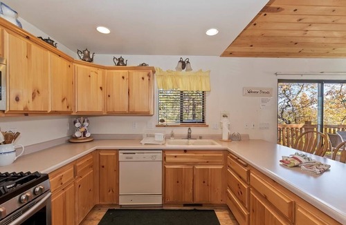 Upper Moonridge Cabin | Dog-friendly cabin, picnic table, BBQ, game room, two kitchens and more!