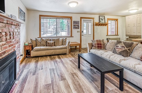 West Village House | Dog-friendly home with covered deck, fireplace, washer/dryer, & ping-pong table