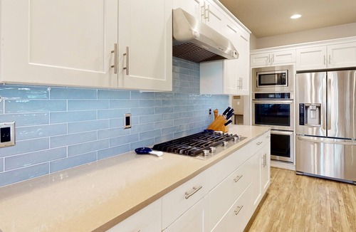 Southwest Bend House | Dog-friendly home with hot tub, grill, patio, firepit, home gym, fireplace & W/D