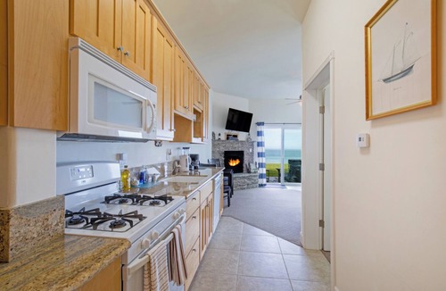 Shelter Cove Condo | Dolphin by OceanviewHotTubs Tesla charging Oceanfront Shelter Cove