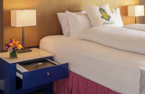 Downtown Portland Hotel | Downtown Dreams: King Bed Staypineapple Rose, Near Powell's City of Books