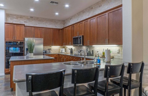 Power Ranch House | Dream Come True: Pvt Htd POOLw/Waterfall, Covered Patio, Gas Grill & Fire Pit