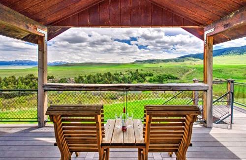 Shining Mountains Apartment | 'Dreamswest' Ennis Studio w/Deck & Stunning Views