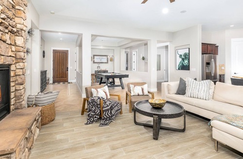 Sonoran Foothills House | Enjoy 2 Primary Suites, Heated Pool & Spa, Fun Game Room, Fire Pit, BBQ, More