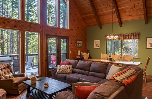 Dorrington Ski Chalet | Evergreen Dorrington Both Cabins Game Room Hot Tub Pool Access