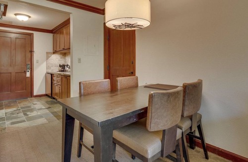 Olympic Valley Condo | Everline Resort and Spa Fireplace Suite Valley View