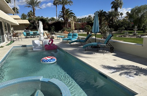 Indian Wells House | Exclusive Private Large Home w/Incredible Mountain Views in a Private Compound