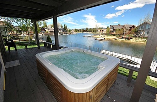Tahoe Keys House | Exquisite Waterfront Vacation Rental with Foosball, Hot Tub, and Boat Dock in Tahoe Keys, California