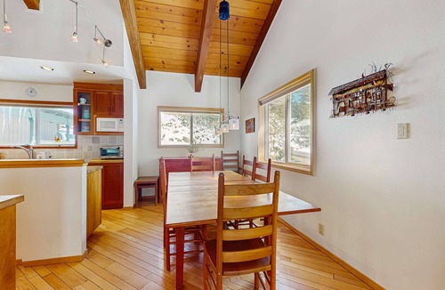 Upper Kingsbury House | Family-friendly home with mountain views, pool table, fireplace, & spacious deck