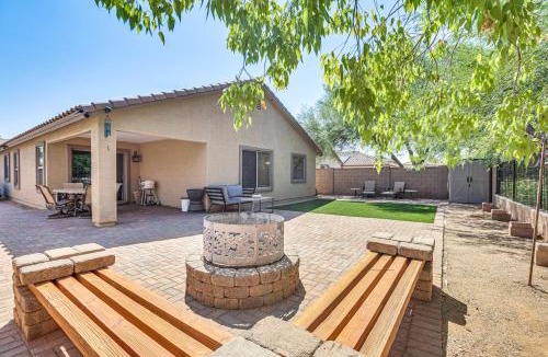Veramonte House | Fenced Yard + Fire Pit: Quiet Home in Surprise