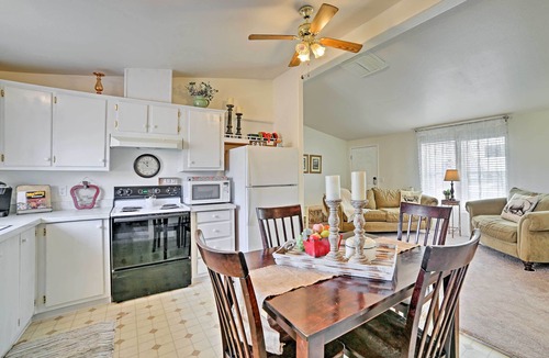 Ferron House | Ferron Home w/Porch & Mtn Views - Walk to Town