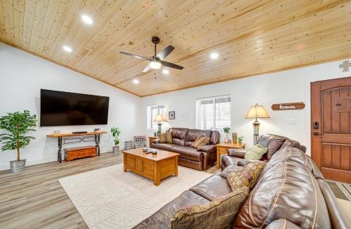 Happy Jack House | Fire Pit + Trail Access: Spacious Happy Jack Cabin