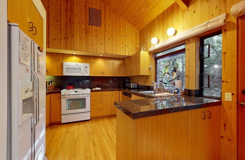 Sea Ranch House | Forested home with private hot tub & fireplace near trails
