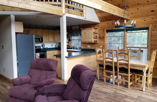 Happy Jack Cabin | FUN Family Mountain Get-Away with GAME ROOM and Huge Deck