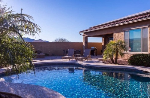 Surprise Farms House | Gated spacious oasis w/ pool, BBQ, huge kitchen