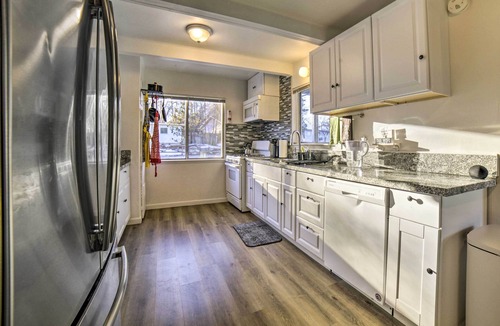 West University House | Gateway to Mt Rose Ski! Reno Home w/ Fireplace