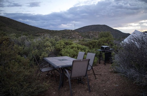 Mount Charleston RV Rental | Glamping Tent - Nature's Nest