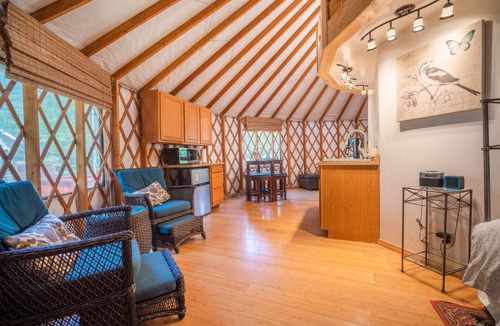 Big Bar House | Glamping Yurt at the Strawhouse