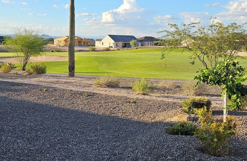 Festival Ranch House | Golf course and panoramic views at this 2-bedroom house in active 55+ community.