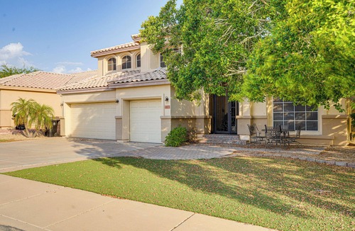 East Mesa Cottage | Heated/cooled Pool: Spacious Mesa Home Near Golf!