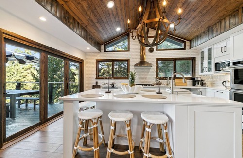 Zephyr Cove House | Heavenly lakeview home with hot tub and large kitchen Luxe42